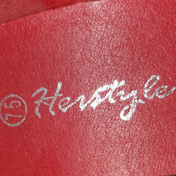 Herstyle Women's Leather Black Platform Shoes Size 7.5 - Picture 6 of 9